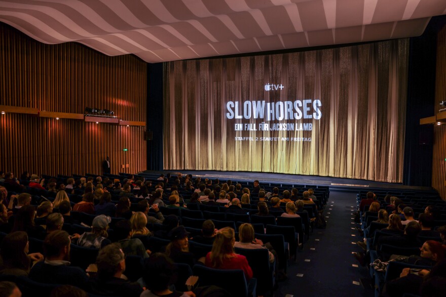 General View at the "Slow Horses" season 2 screening event at Kino International on November 30, 2022 in Berlin, Germany.