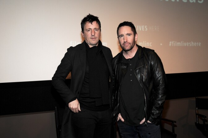 Atticus Ross and Trent Reznor. 