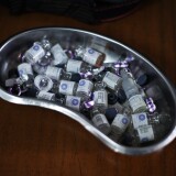 Empty anti polio vaccine dispensers are seen in a medical tray during an immunization initiative coordinated by the World Health Organization in Cairo. Vaccination is key to preventing polio from returning to the United States. While there is no vaccine to protect you from a non-polio enterovirus, frequent hand-washing and avoiding contact with those who are sick can help. 