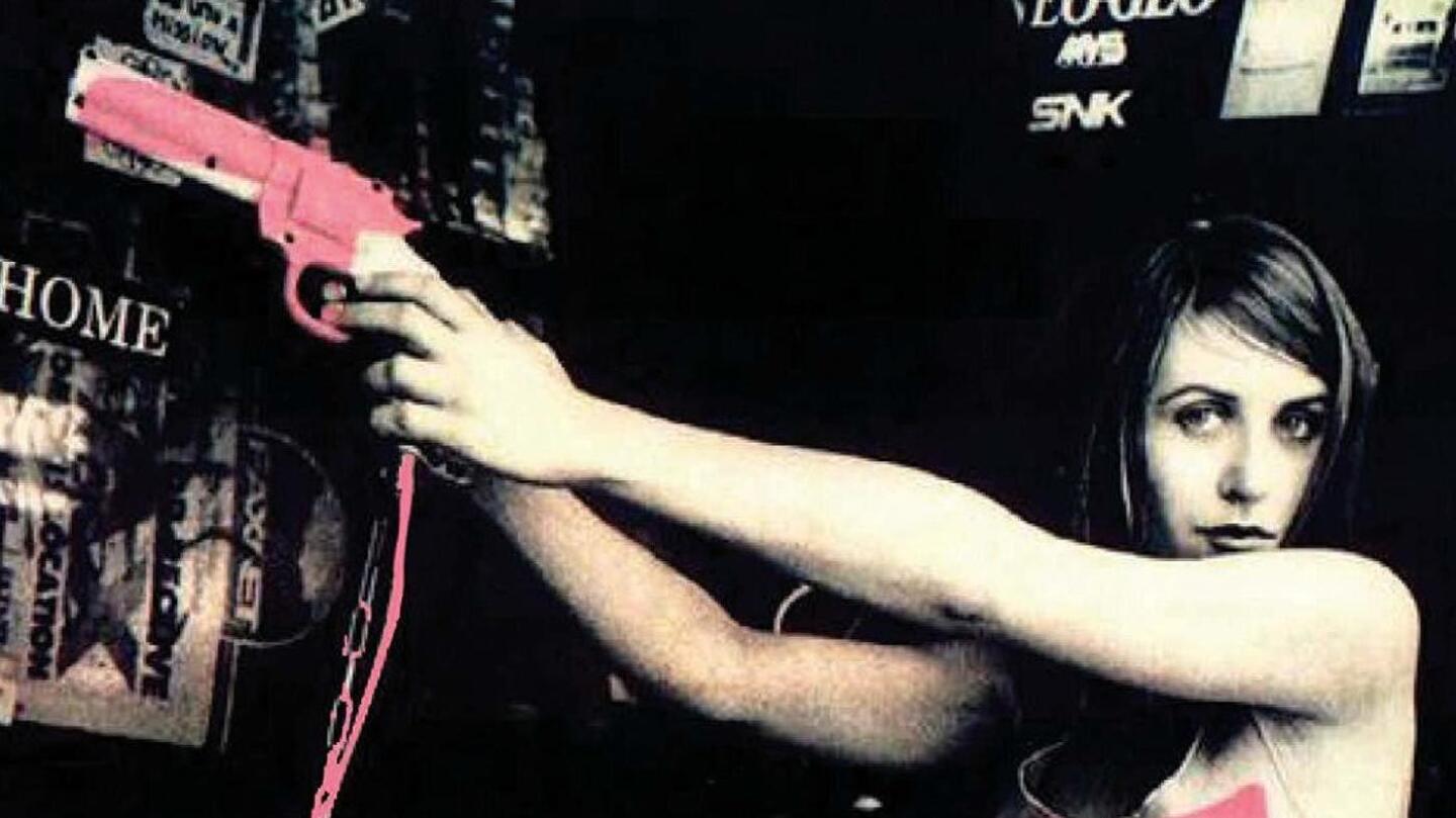 The cover photo from Liz Phair's memoir, "Horror Stories."