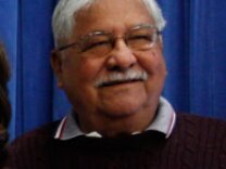 FILE: Richard Chavez, brother of labor leader and civil rights activist Cesar Chavez, poses during the unveiling of the mosaic mural portrait ceremony commemorating Cesar Chavez Day, in this March 31, 2010 file photo taken in Washington. Chavez, who helped his brother Cesar Chavez build the United Farmworkers of America, passed away at a Bakersfield hospital Wednesday July 27, 2011 of complications from surgery, union spokeswoman Maria Machuca said.