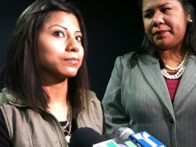 Twenty-year-old Alicia Vasquez has worked the state's blueberry and cotton fields since she was 17. A recent Southern Poverty Law Center report says undocumented women like Vasquez face a range of abuses in this country’s food industry.