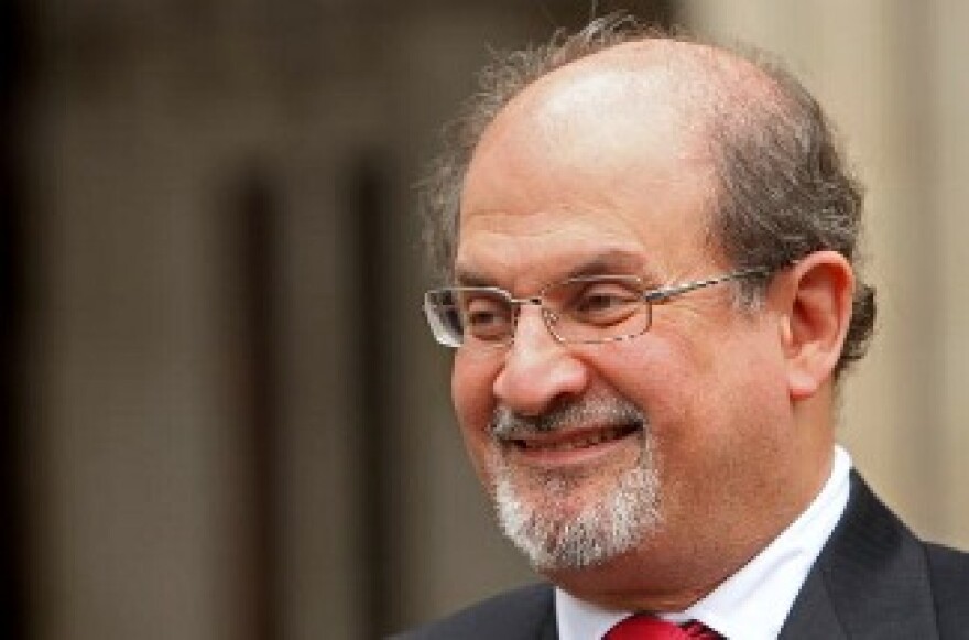 Indian-British novelist Salman Rushdie