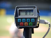 Cops can only use radar guns like this one to enforce speed on streets that have been recently surveyed to check for average speed.