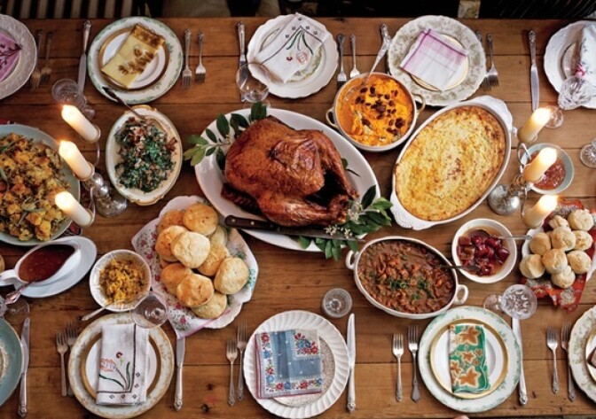 This is a traditional American feast but some other countries around the world also celebrate Thanksgiving.