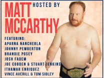 From the poster for the Comedy 'N Wrestling Connection comedy show in Silver Lake on Thursday, Jan. 19, 2017.