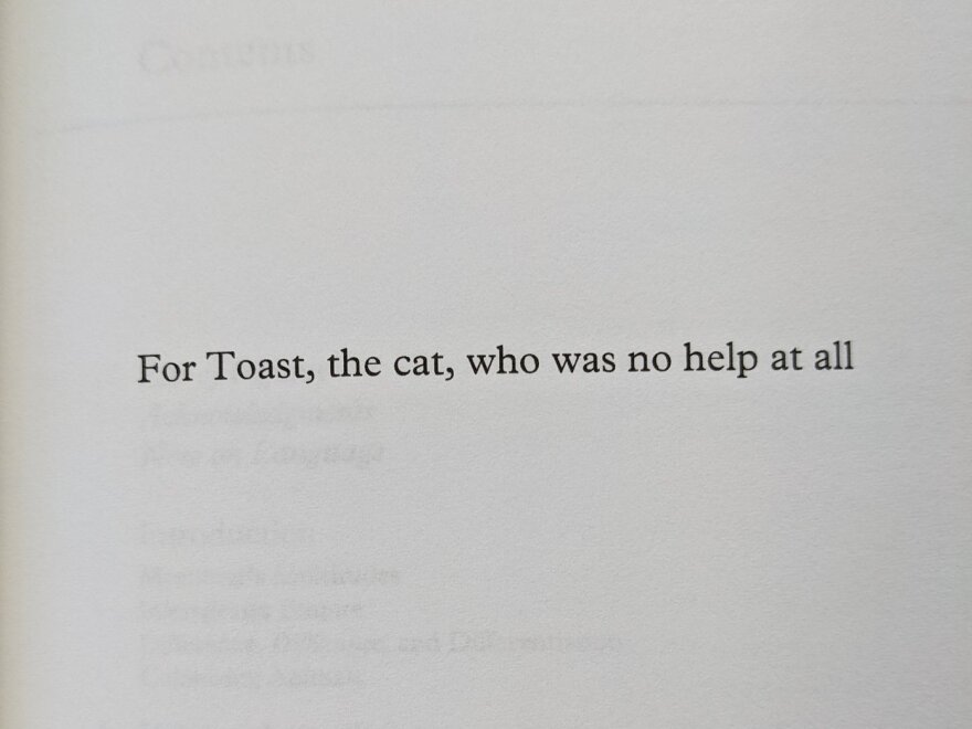 "The greatest academic acknowledgement I've seen in a while," read the viral tweet of this photo by Jonathan Robbins (@robbinshistory).