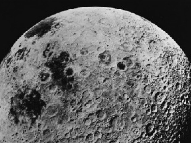 It won't look this big, but it will be 'super.' File photo of the far side of the moon, taken by astronauts aboard the Apollo 16 mission, on July 10, 1972.