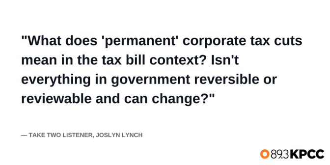 A tax question from listener Joslyn Lynch.