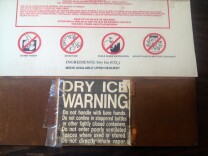 Dry ice is used by food and catering companies to keep foods fresh. Under pressure, dry ice can explode when put inside a plastic bottle with some water.  