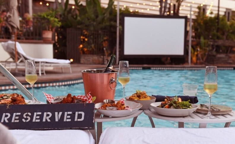 poolside cinema