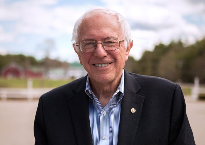 A photo of Senator Bernie Sanders (I-VT)