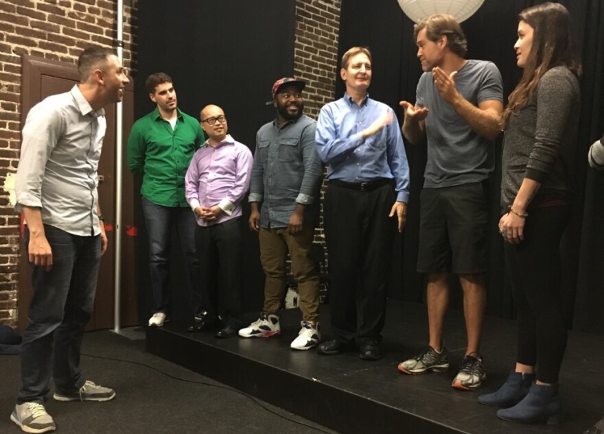 The new comedy improv class, offered by Second City in Hollywood, aims to teach veterans the skills of acting and improvisation in a safe space.