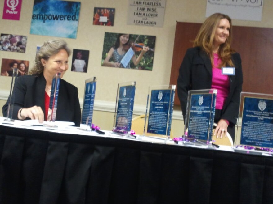 Michelle Guymon (left) and Hania Cardenas (right) are the two L.A. County probation officials who worked to bring the new program aimed a teens who were have experienced commercial sexual exploitation through prostitution in the Los Angeles area.