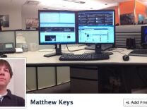 A screencap of Matthew Keys' Facebook page.