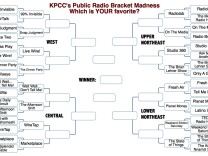 KPCC Bracket Madness Round 2: Which show is going to take the big prize?