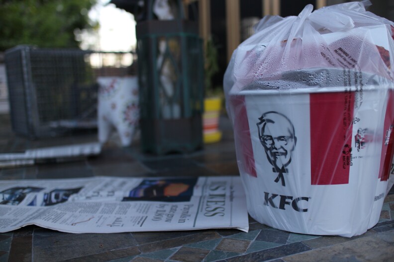 Cat trapper Joe Federico said that KFC Original Recipe is the key to attracting hard-to-get feral cats.