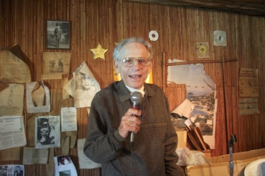 Kwayzar in his personal performance space. 