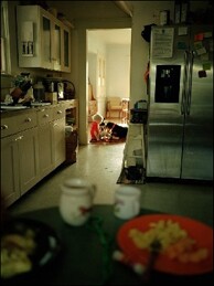 This photo of Opie's son Oliver is from her most recent project "In And Around Home."