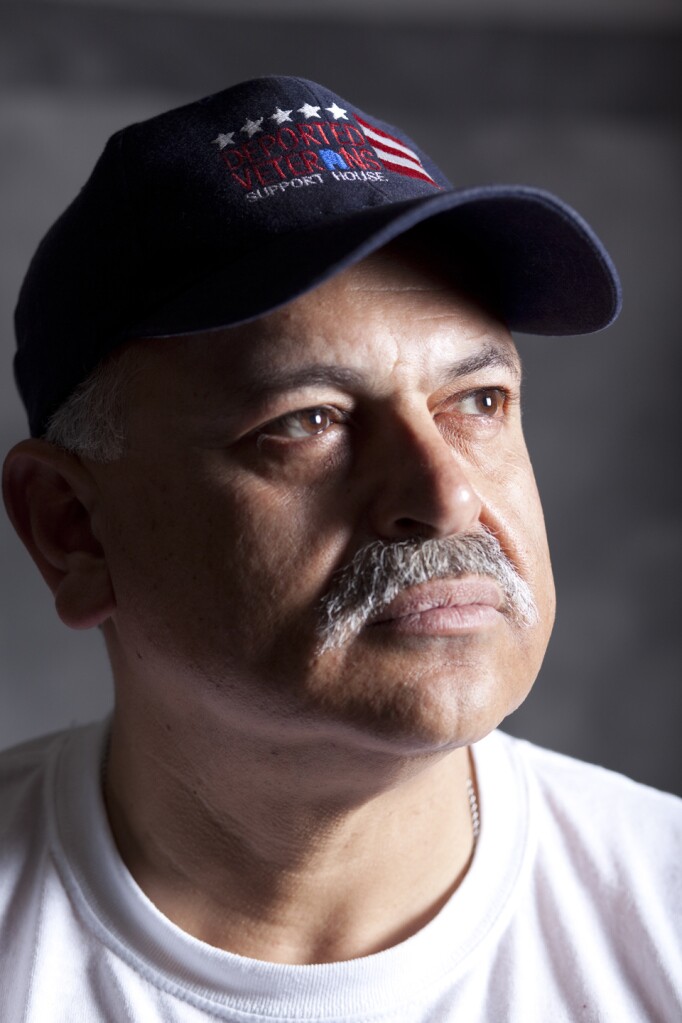 Hector López from the story”Deported Warriors,” co-written by Erin Siegel McIntyre and Luis Alberto Urrea, in the July/August issue of Playboy magazine. 