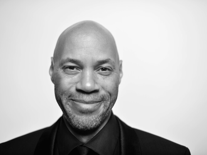 PASADENA, CA - FEBRUARY 22:  Screenwriter John Ridley, winner of the Outstanding Motion Picture award for "12 Years A Slave," poses for a portrait during the 45th NAACP Image Awards presented by TV One at Pasadena Civic Auditorium on February 22, 2014 in Pasadena, California.  (Photo by Charley Gallay/Getty Images for NAACP Image Awards)