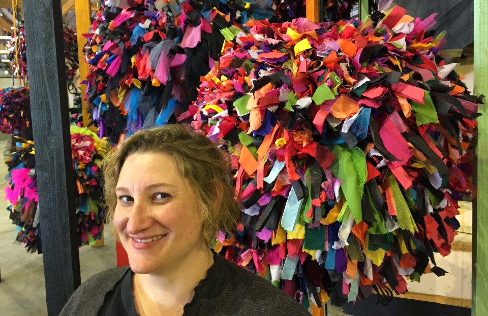 Jenny Sorkin, co-curator of Revolution in the Making, the first show at Hauser Wirth & Schimmel in the downtown LA arts district.