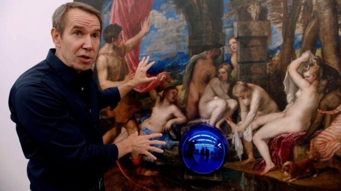 Artist Jeff Koons is featured in the art world documentary, "The Price of Everything."