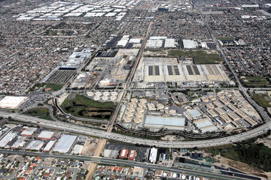 The Sanitation Districts of Los Angeles County operate a treatment plant in Carson, at sea level, where they're considering treating sewage water for reuse. The water would be pumped back uphill to foothill communities for injection into aquifers. 