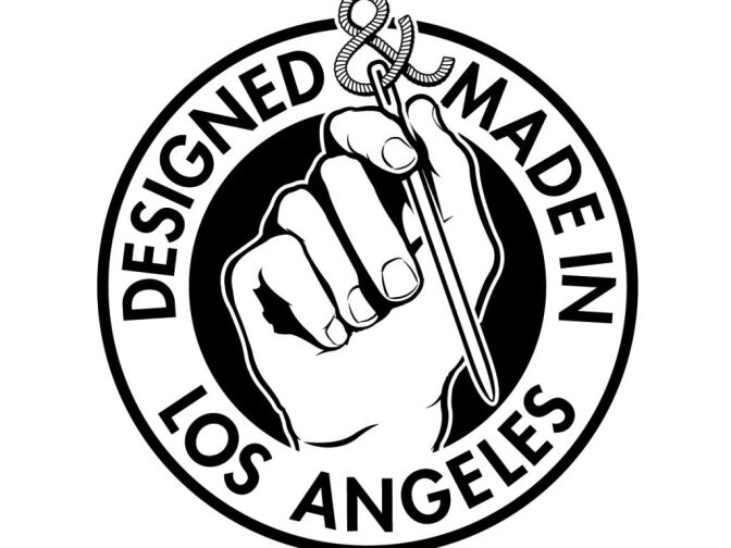 The new Made In L.A. clothing logo, unveiled Oct. 15, 2012.