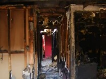 Inside the condo that went up in flames early Tuesday morning in San Juan Capistrano. A 20-year-old mother died Wednesday night following the death of her 3-year-old son after a fire broke out at their condo in San Juan Capistrano.