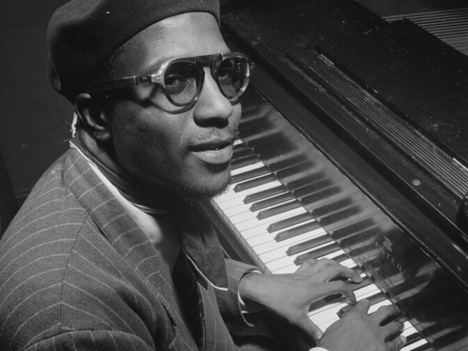 Thelonious Monk, photographed at Minton's Playhouse in 1947.