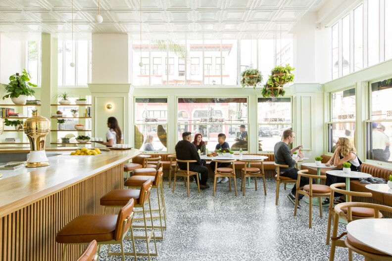 Jamba Juice, Pasadena CA designed by Bestor Architecture. Photographed by Laure Joliet
