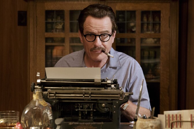 Bryan Cranston plays blacklisted Hollywood screenwriter Dalton Trumbo in "Trumbo."