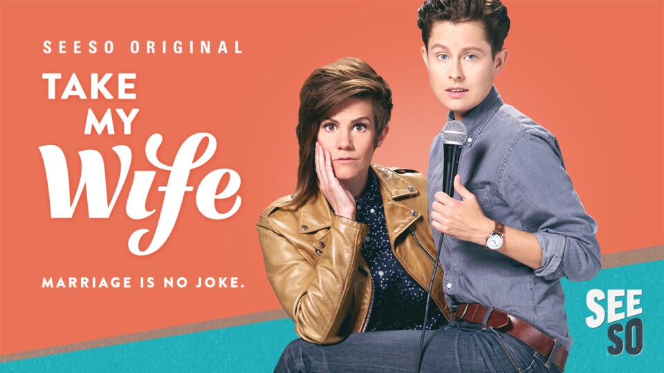 Rhea Butcher and Cameron Esposito.