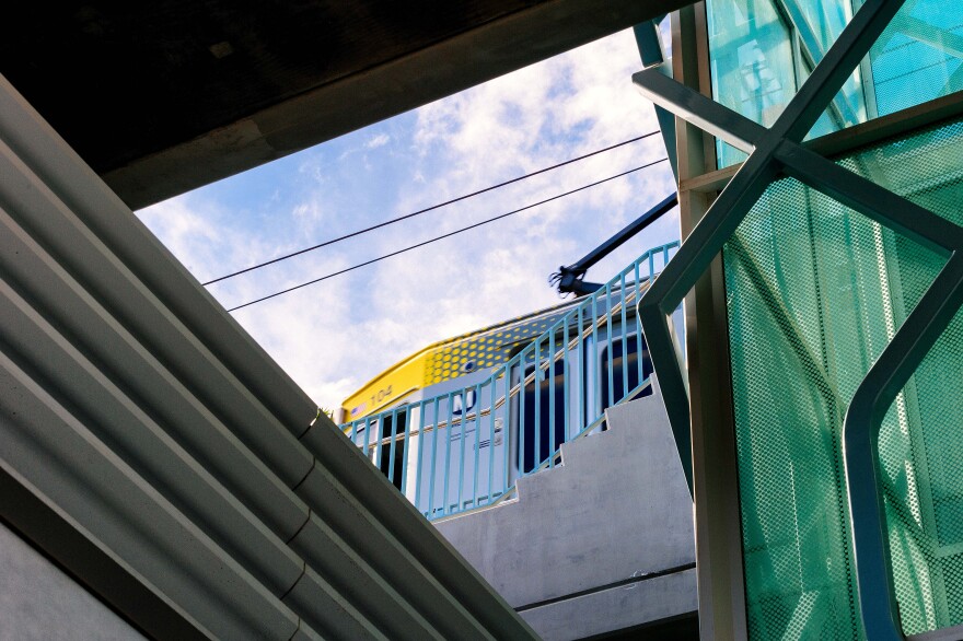The Expo/Bundy Station is one of seven new stations along Metro's Expo Line extension to Santa Monica.