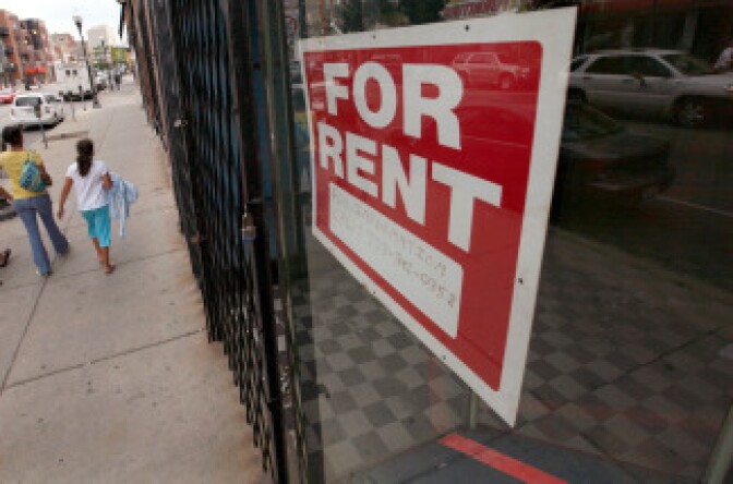 The Los Angeles city council voted today on whether to install rent control during tough economic times