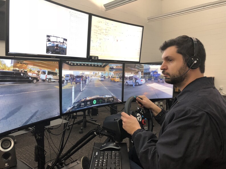 Phantom Auto lets drivers take remote control of a self-driving car from hundreds of miles away.