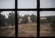 Building 205, pictured here, sits vacant. It was designated as future housing for disabled homeless veterans in 2007.