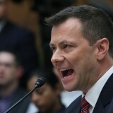 WASHINGTON, DC - JULY 12:  Deputy Assistant FBI Director Peter Strzok speaks during a joint committee hearing of the House Judiciary and Oversight and Government Reform committees hearing in the Rayburn House Office Building on Capitol Hill July 12, 2018 in Washington, DC. While involved in the probe into Hillary Clinton's use of a private email server in 2016, Strzok exchanged text messages with FBI attorney Lisa Page that were critical of Trump. After learning about the messages, Mueller removed Strzok from his investigation into whether the Trump campaign colluded with Russia to win the 2016 presidential election.Ê  (Photo by Mark Wilson/Getty Images)