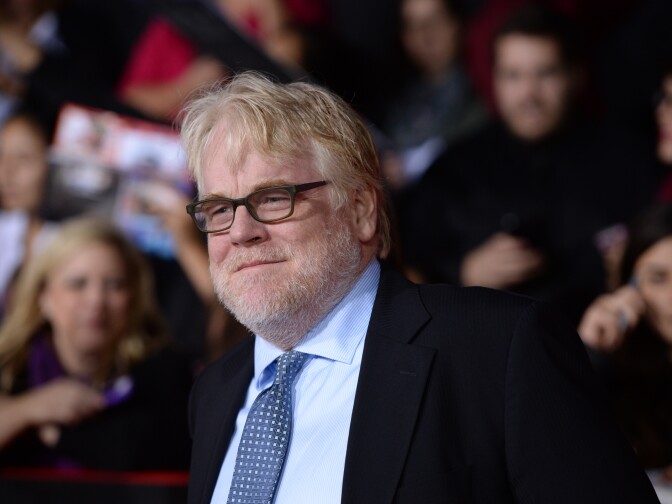 American actor Philip Seymour Hoffman.