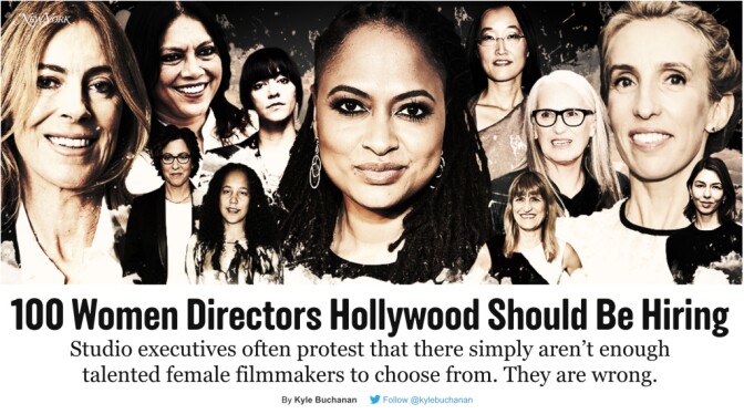 Kyle Buchanan's Vulture.com feature about gender imbalance in Hollywood.