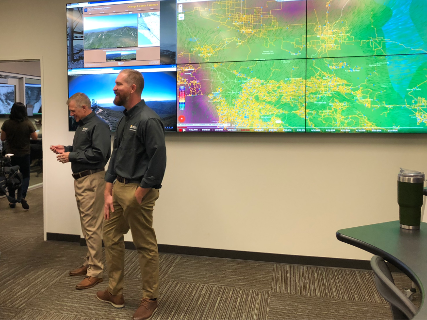 Inside the Southern California Edison's new center.