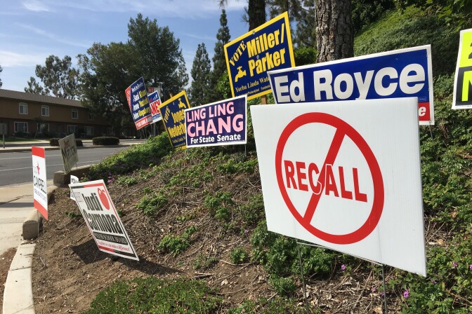 In Yorba Linda, birthplace of Richard Nixon, residents have always been passionate about local politics,  and recall elections are relatively routine.
