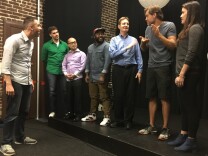 The new comedy improv class, offered by Second City in Hollywood, aims to teach veterans the skills of acting and improvisation in a safe space.