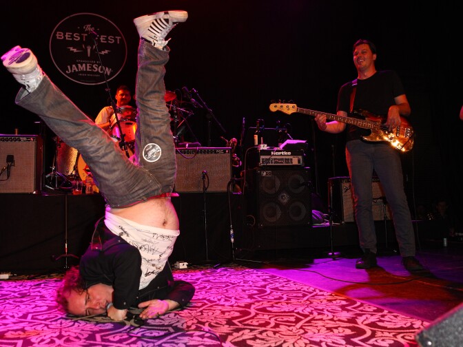 LOS ANGELES, CA - MAY 30:  Singer Har Mar Superstar performs onstage at Stones Fest LA Sponsored by Jameson at The Fonda Theatre on May 30, 2013 in Los Angeles, California.  (Photo by Joe Scarnici/Getty Images for Jameson Irish Whiskey)