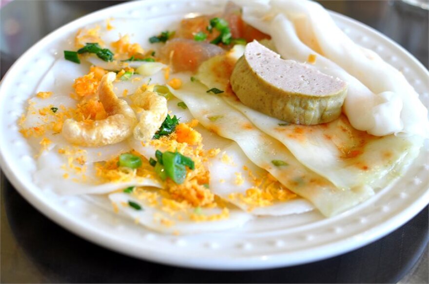 The Hue combo at Kim Hoa Hue restaurant