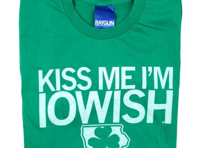 One of the t-shirt designs at the Des Moines-based company, Raygun. (Photo credit: raygunstie.com)