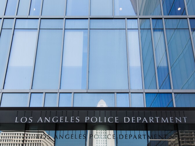 LAPD HQ Entrance