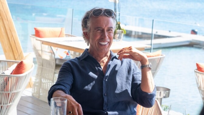 Steve Coogan stars as a self-centered wealthy businessman in "Greed."