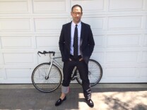Tom Smuts, Emmy-nominated 'Mad Men' writer Bikes to 2014 Awards